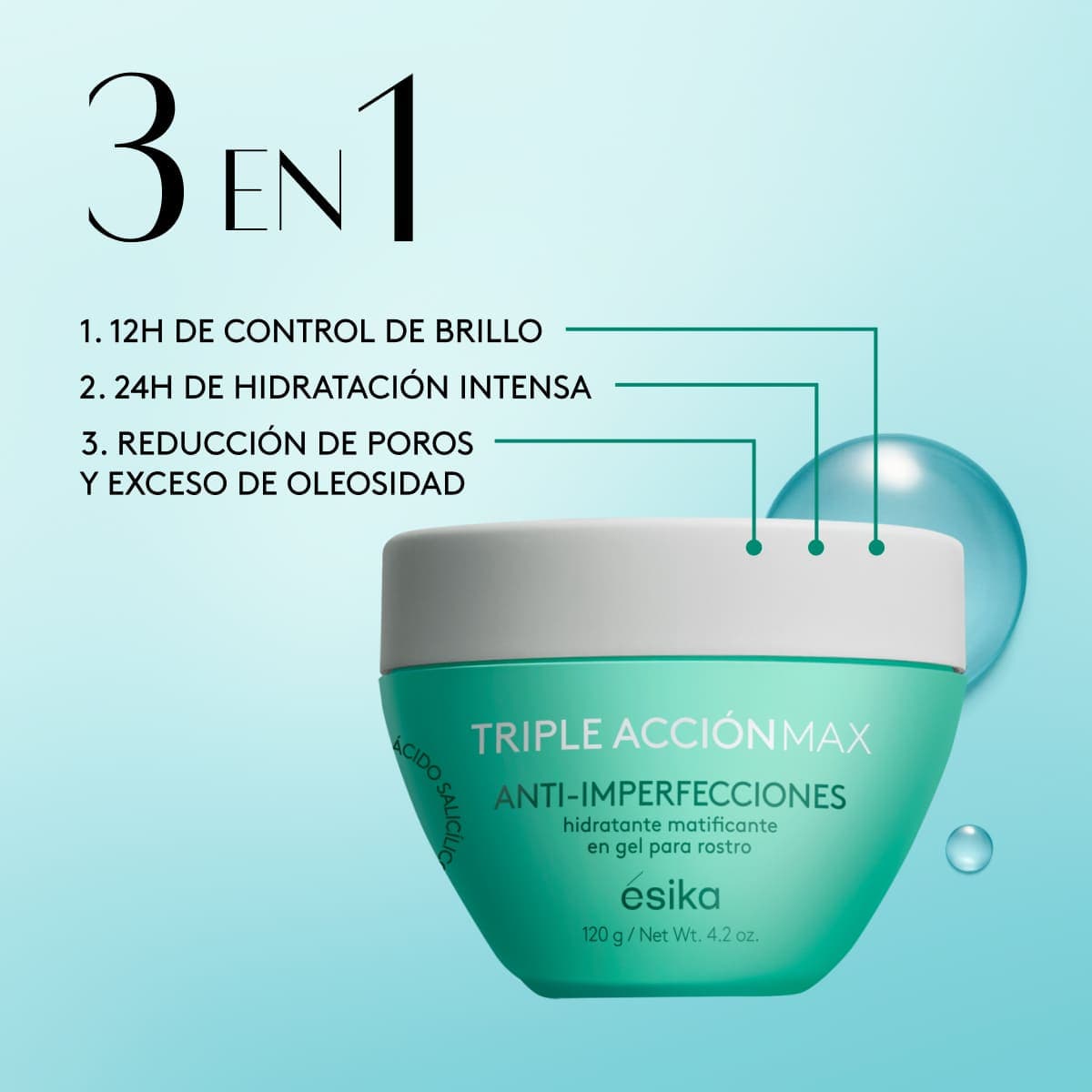Crema Anti-Imperfecciones Triple Acción Max, 120 g thumbnail 4
