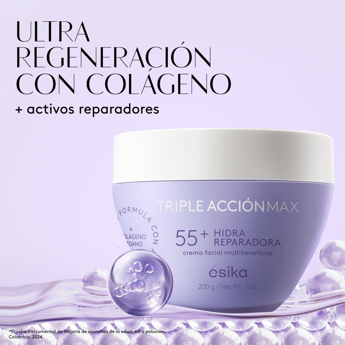 Crema Facial XL Hidra Reparadora 55+ Triple Acción Max, 200 g thumbnail 2