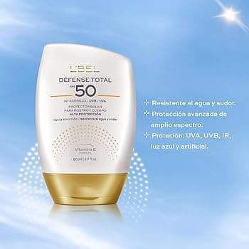 Defense total protector solar para rostro y cuerpo 80ml L'bel