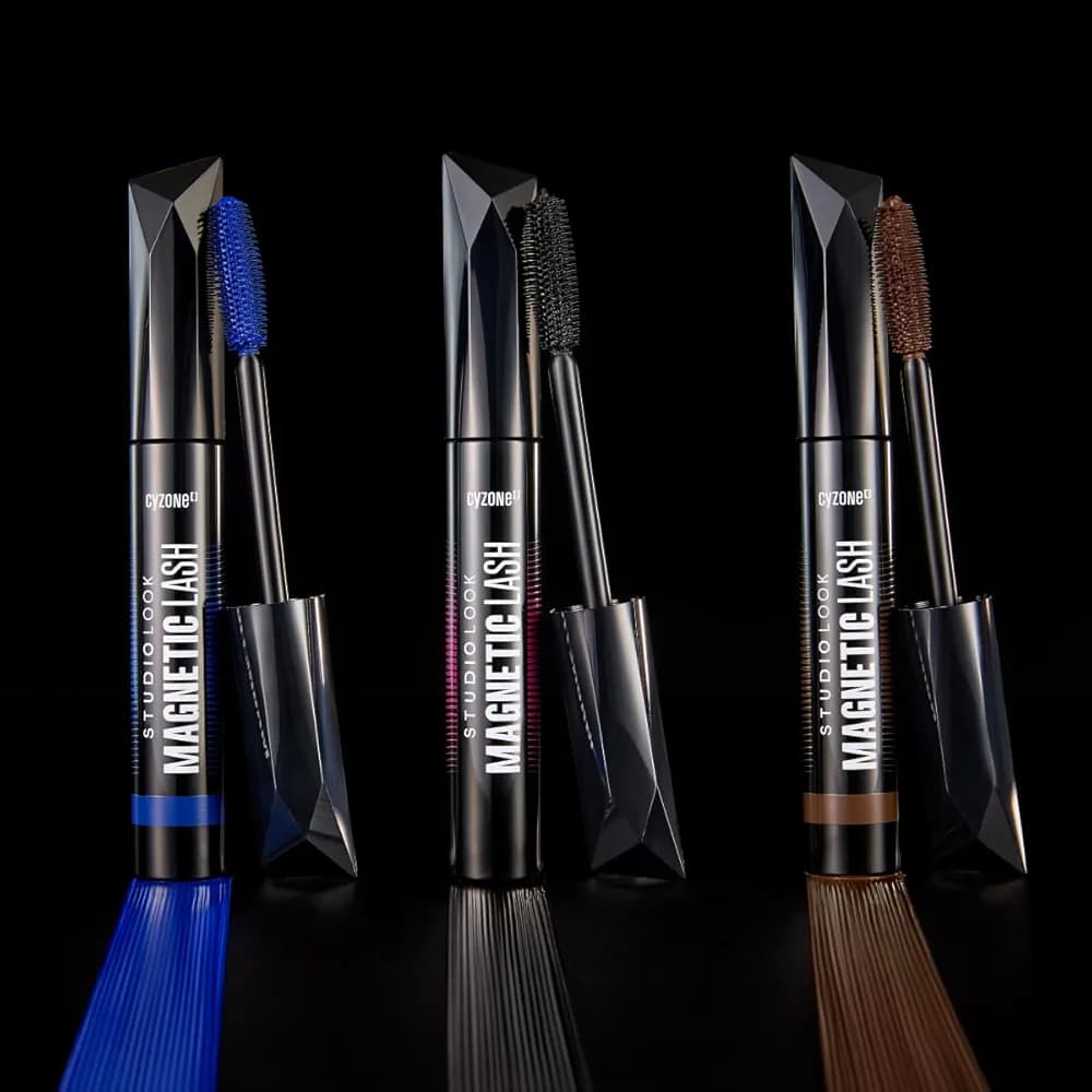 Perfume Studio Look Máscara de Pestañas Magnetic Lash 8 g, a Prueba de Agua, para Pestañas Largas y con Volumen, Mirada Magnética, con Vitamina B 5 y Aceite de Argán, Hidrata y Fortalece - Maquillaje | Eve Fragancia y Estilo